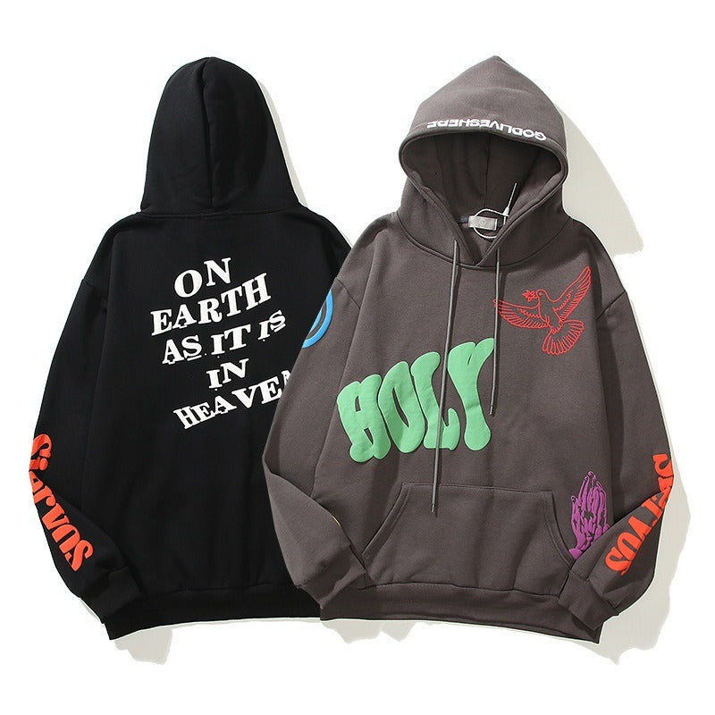 GODISHERE Holy On Earth As It Is In Heaven hoodie