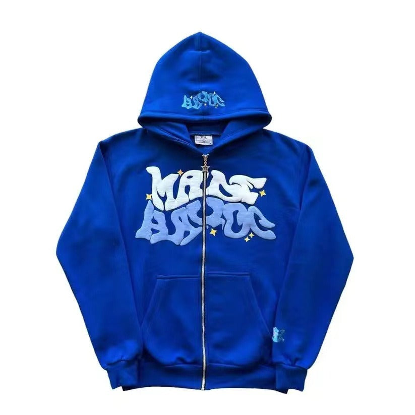 Made Havoc zip up hoodie