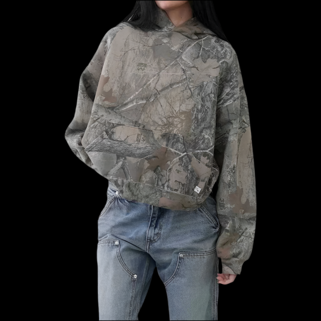 Unisex 3D Printed Camo Hoodie