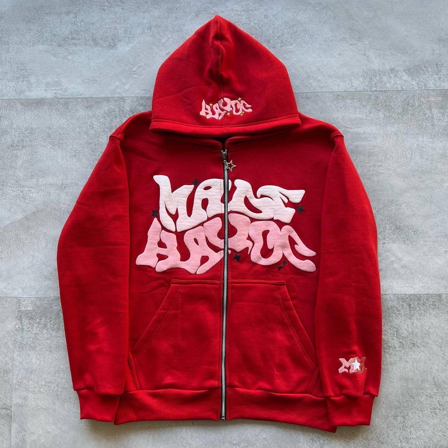 Made Havoc zip up hoodie