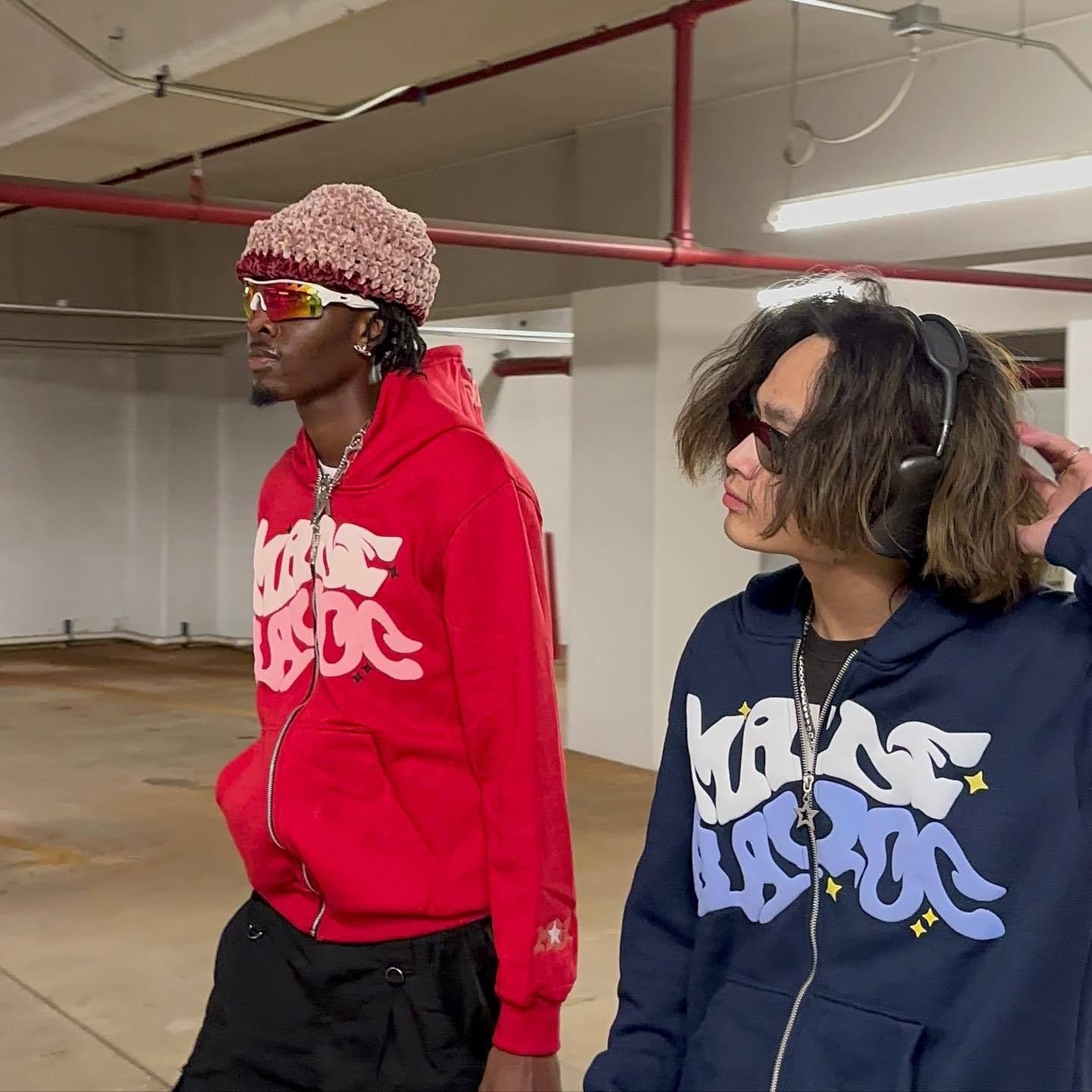 Made Havoc zip up hoodie